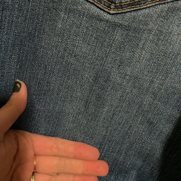 - Isabel Maternity Criss cross Panel Jeans - Picture 7 of 7